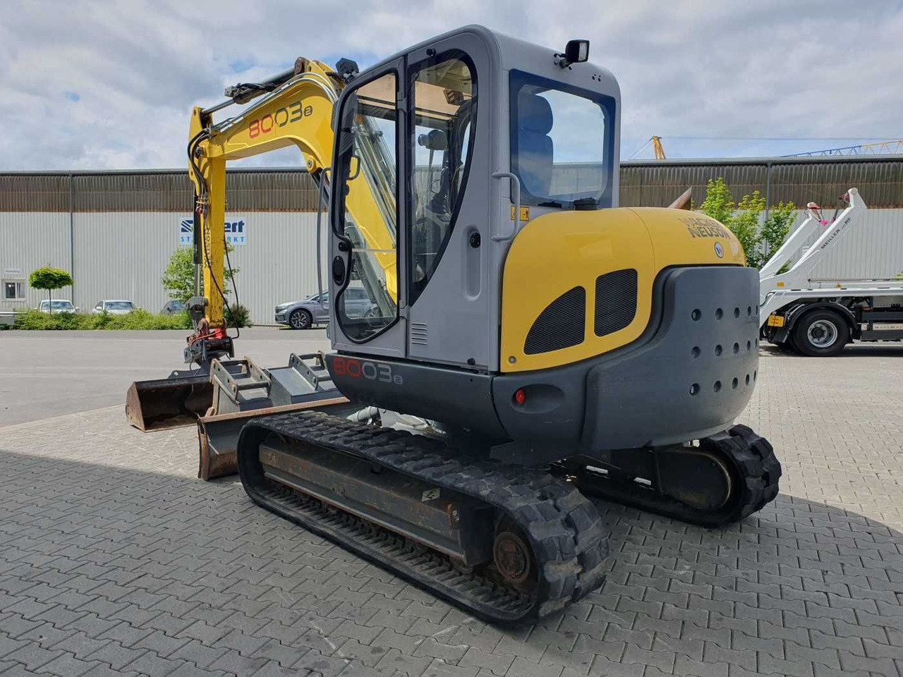 Wacker 8003 / MS08 / nur 4.035h / 2014 / Löffelpaket - حفار زحاف: صورة 5 Wacker 8003 / MS08 / nur 4.035h / 2014 / Löffelpaket - حفار زحاف: صورة 5