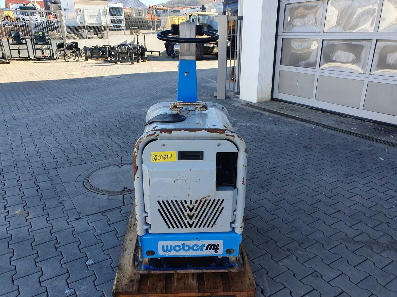جديدة لوحة اهتزازية Weber CR 8 Hatz-Diesel 601kg Rüttelplatte 117 h: صورة 8
