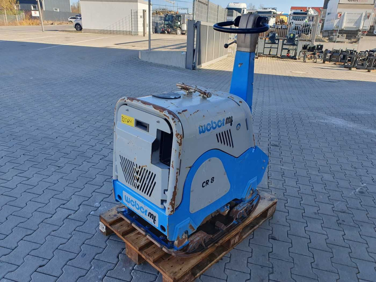 جديدة لوحة اهتزازية Weber CR 8 Hatz-Diesel 601kg Rüttelplatte 117 h: صورة 7