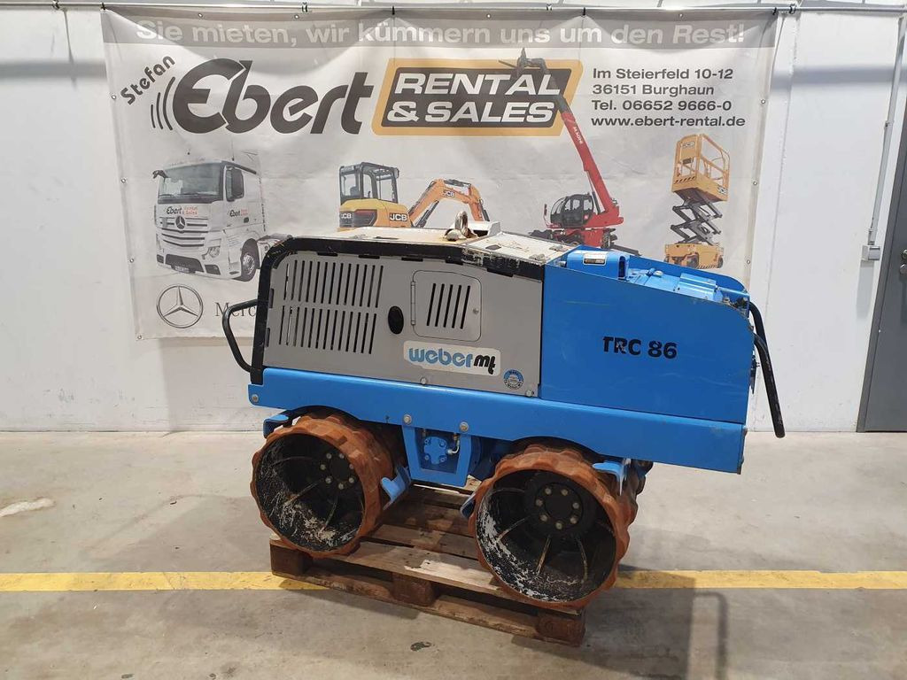 Weber TRC 86 Grabenwalze / 2020 / Funk / nur 109h - مدحلة صغيرة: صورة 1 Weber TRC 86 Grabenwalze / 2020 / Funk / nur 109h - مدحلة صغيرة: صورة 1