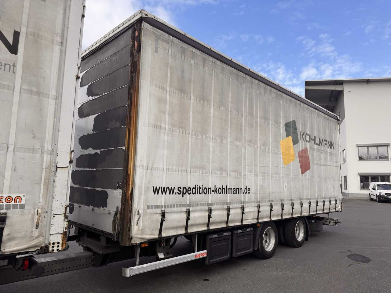 Wecon APZ218 Schiebeverdeck Schiebeplane BPW - مقطورة ستارة جانبية: صورة 1 Wecon APZ218 Schiebeverdeck Schiebeplane BPW - مقطورة ستارة جانبية: صورة 1
