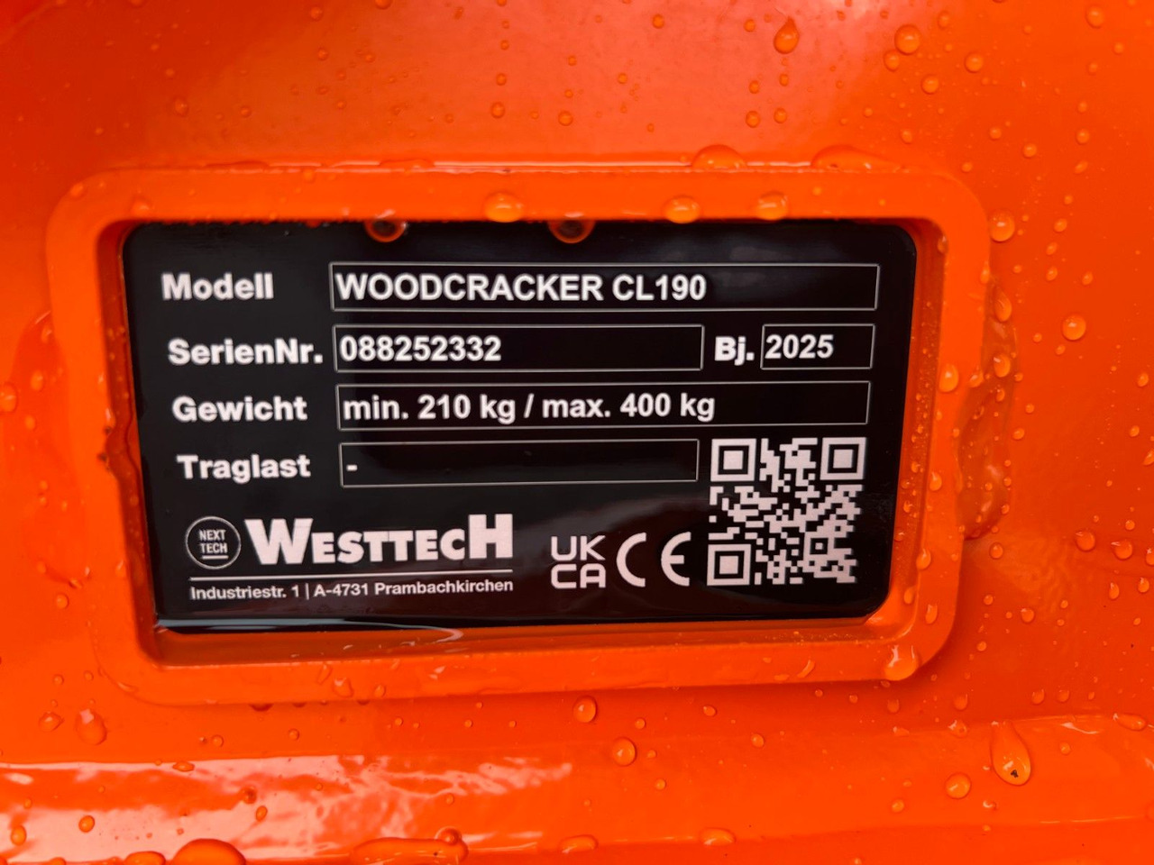 كُلَّاب Westtech CL190 Fällgreifer / Demo / 2025: صورة 16