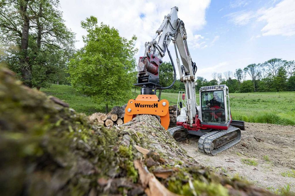 Westtech Woodgripper 1270 Holzzange / opt. Säge - ملحق - معدات الغابات: صورة 3 Westtech Woodgripper 1270 Holzzange / opt. Säge - ملحق - معدات الغابات: صورة 3