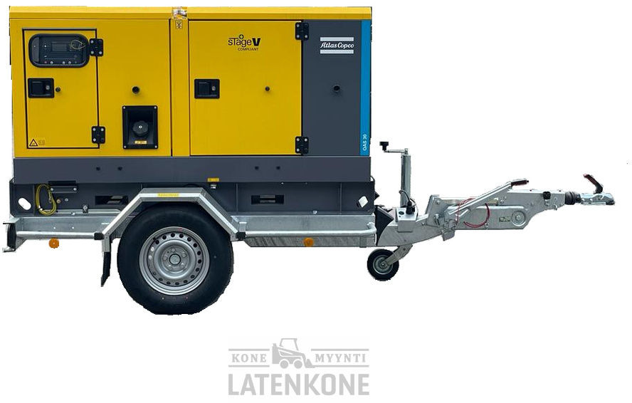 Atlas Copco QAS 30 50 Hz Generaattori StageV vetovarustuksella - مجموعة المولدات: صورة 1 Atlas Copco QAS 30 50 Hz Generaattori StageV vetovarustuksella - مجموعة المولدات: صورة 1