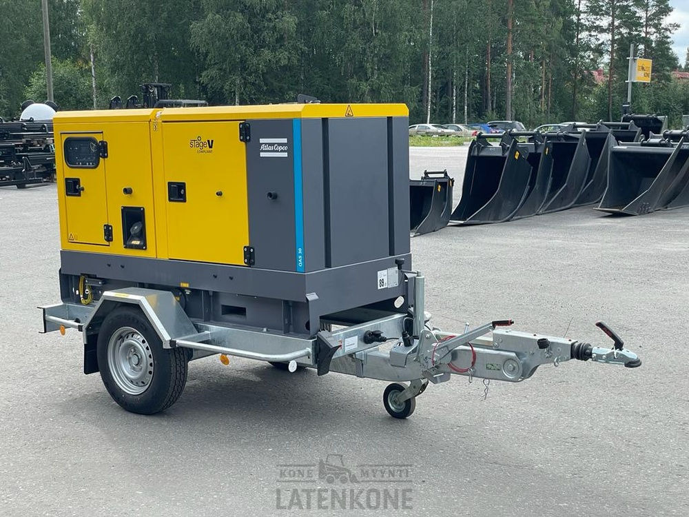 Atlas Copco QAS 30 50 Hz Generaattori StageV vetovarustuksella - مجموعة المولدات: صورة 3 Atlas Copco QAS 30 50 Hz Generaattori StageV vetovarustuksella - مجموعة المولدات: صورة 3
