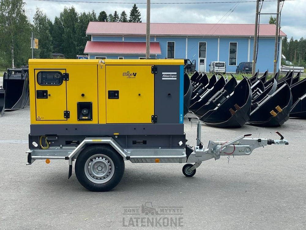 Atlas Copco QAS 30 50 Hz Generaattori StageV vetovarustuksella - مجموعة المولدات: صورة 2 Atlas Copco QAS 30 50 Hz Generaattori StageV vetovarustuksella - مجموعة المولدات: صورة 2