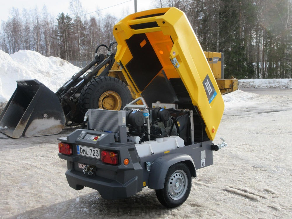 الضاغط Atlas Copco XAS 88-7 StV Vaunukompressori UUSI: صورة 10