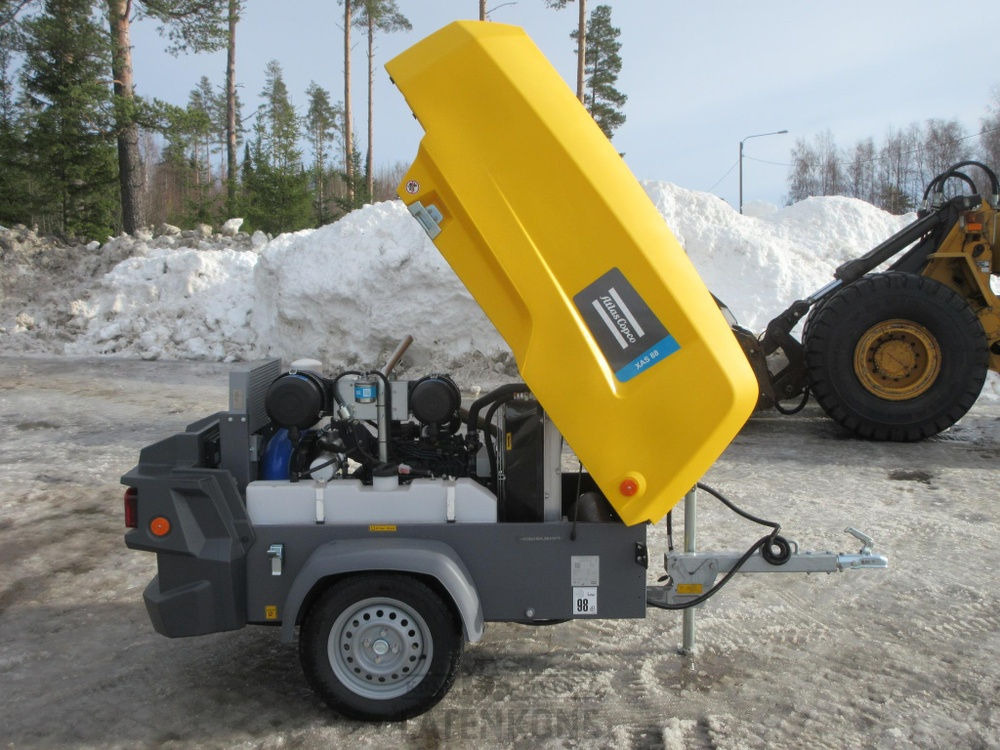 الضاغط Atlas Copco XAS 88-7 StV Vaunukompressori UUSI: صورة 11