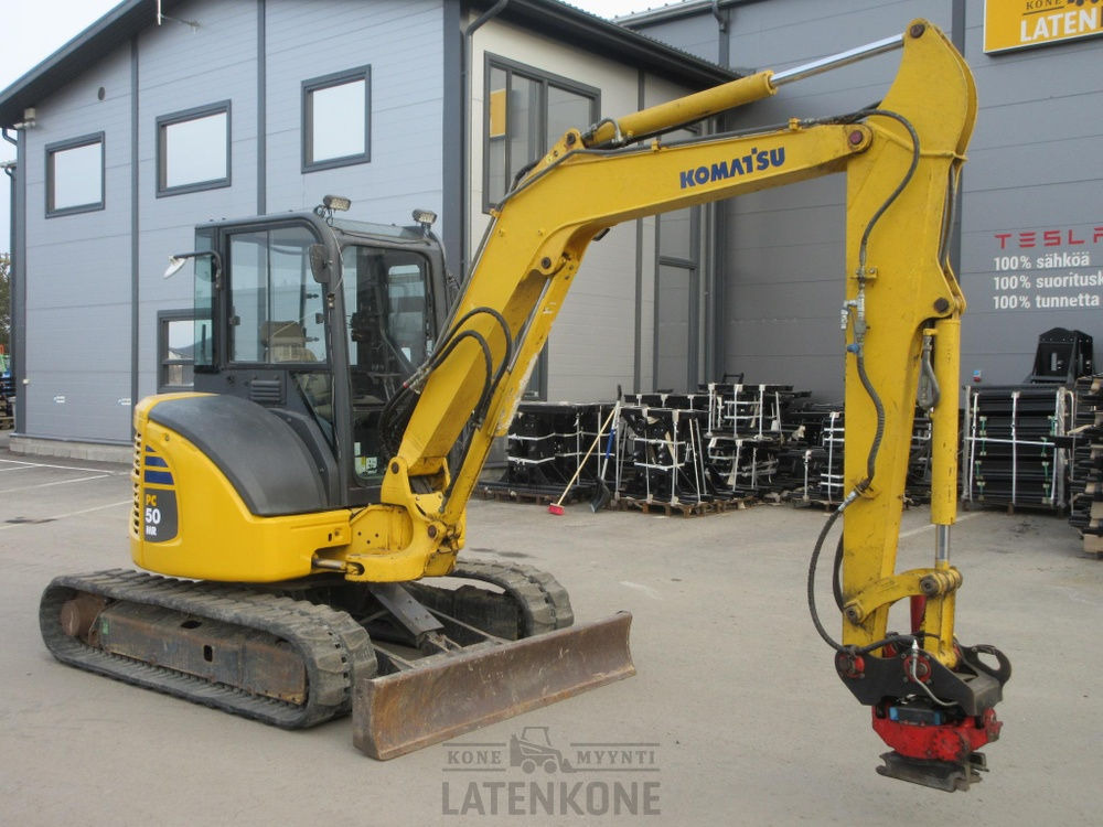 Komatsu PC50MR PETOKSELLA VIETY LÖYTÖPALKKIO STOLEN - حفار زحاف: صورة 2 Komatsu PC50MR PETOKSELLA VIETY LÖYTÖPALKKIO STOLEN - حفار زحاف: صورة 2