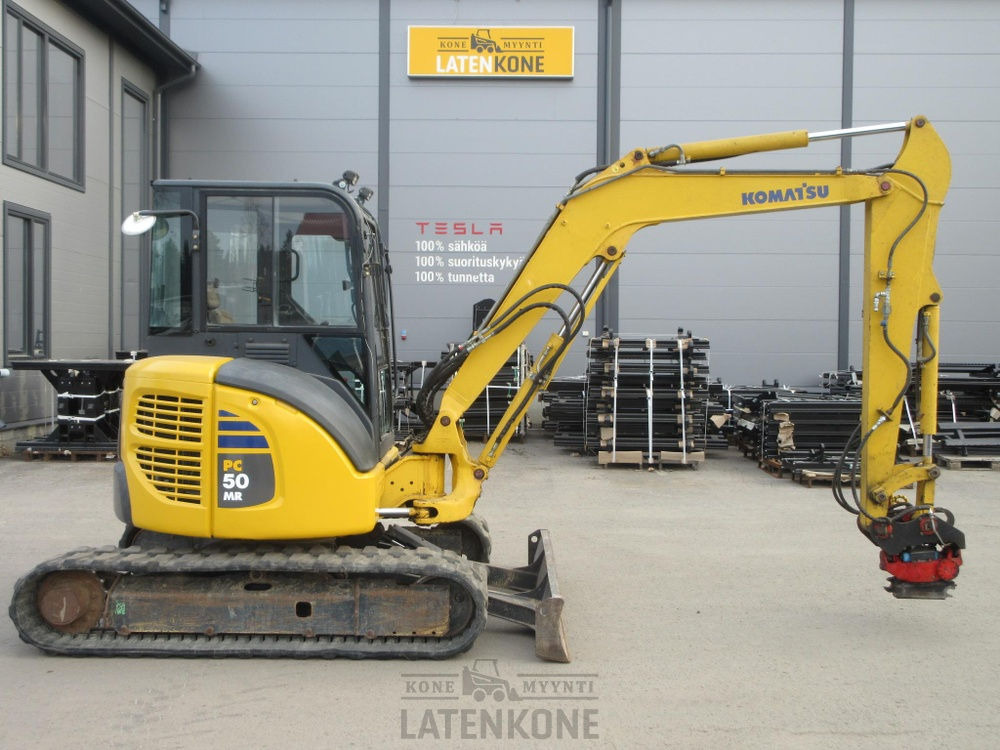 Komatsu PC50MR PETOKSELLA VIETY LÖYTÖPALKKIO STOLEN - حفار زحاف: صورة 1 Komatsu PC50MR PETOKSELLA VIETY LÖYTÖPALKKIO STOLEN - حفار زحاف: صورة 1