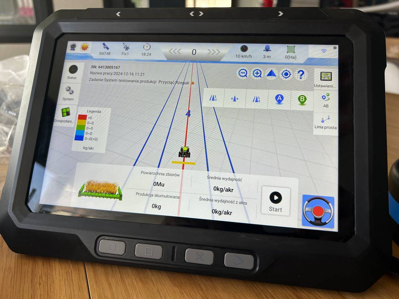 DOKEN AF305 ? Profesjonalna Nawigacja Rolnicza RTK 2,5 cm - نظام ملاحة - الآلات الزراعية: صورة 3 DOKEN AF305 ? Profesjonalna Nawigacja Rolnicza RTK 2,5 cm - نظام ملاحة - الآلات الزراعية: صورة 3