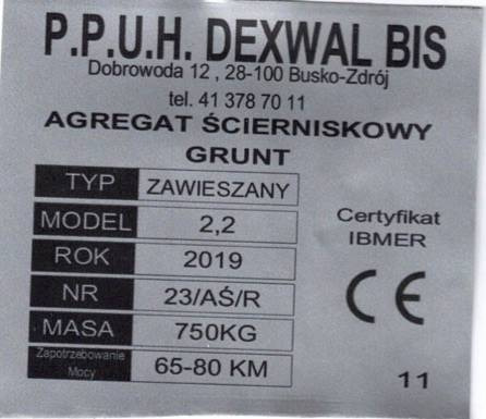 Dexwal cultivator Grunt 2,6 m - المحراث: صورة 3 Dexwal cultivator Grunt 2,6 m - المحراث: صورة 3