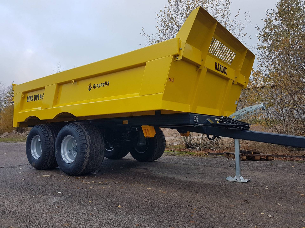 Dinapolis Heavy Duty dump truck DPS 9.5 t - مقطورة زراعية قلابة: صورة 2 Dinapolis Heavy Duty dump truck DPS 9.5 t - مقطورة زراعية قلابة: صورة 2