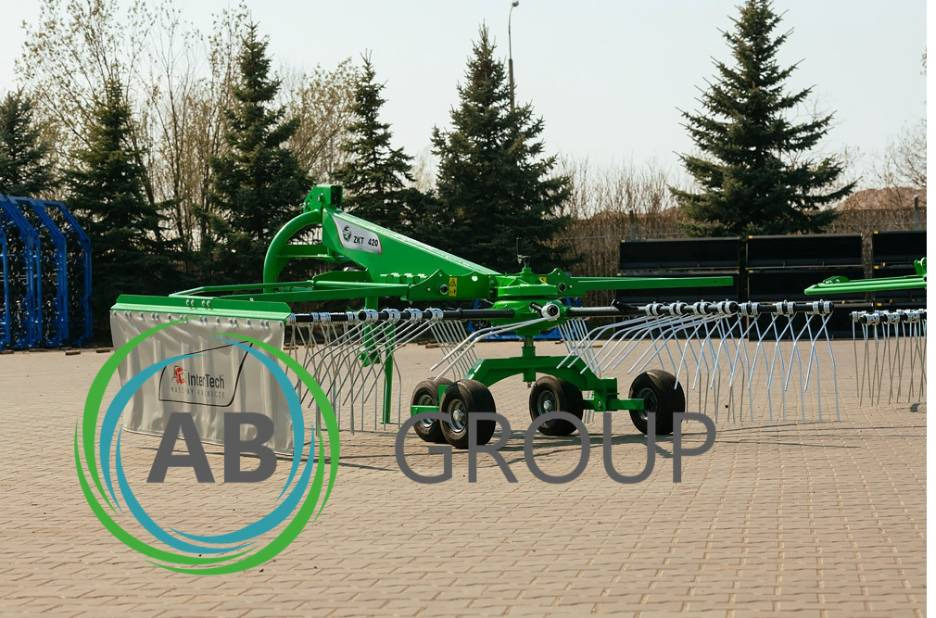 Inter-Tech rotary rake ZKD 800, GZD01 - آلة تيبيس العشب/ آلة جمع العشب: صورة 5 Inter-Tech rotary rake ZKD 800, GZD01 - آلة تيبيس العشب/ آلة جمع العشب: صورة 5