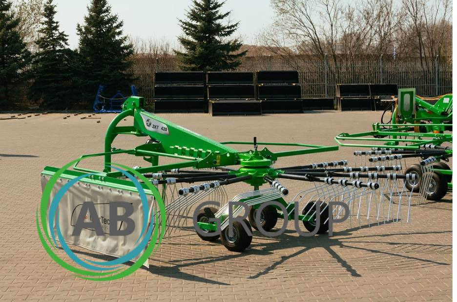Inter-Tech rotary rake ZKD 800, GZD01 - آلة تيبيس العشب/ آلة جمع العشب: صورة 4 Inter-Tech rotary rake ZKD 800, GZD01 - آلة تيبيس العشب/ آلة جمع العشب: صورة 4