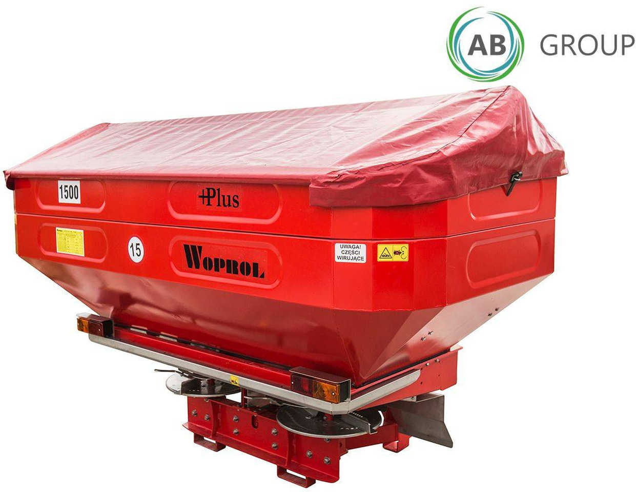 Woprol Fertilizer Spreader JUNIOR II MAX (1000kg, 1500kg, 2000kg) - آلة رش السماد: صورة 1 Woprol Fertilizer Spreader JUNIOR II MAX (1000kg, 1500kg, 2000kg) - آلة رش السماد: صورة 1