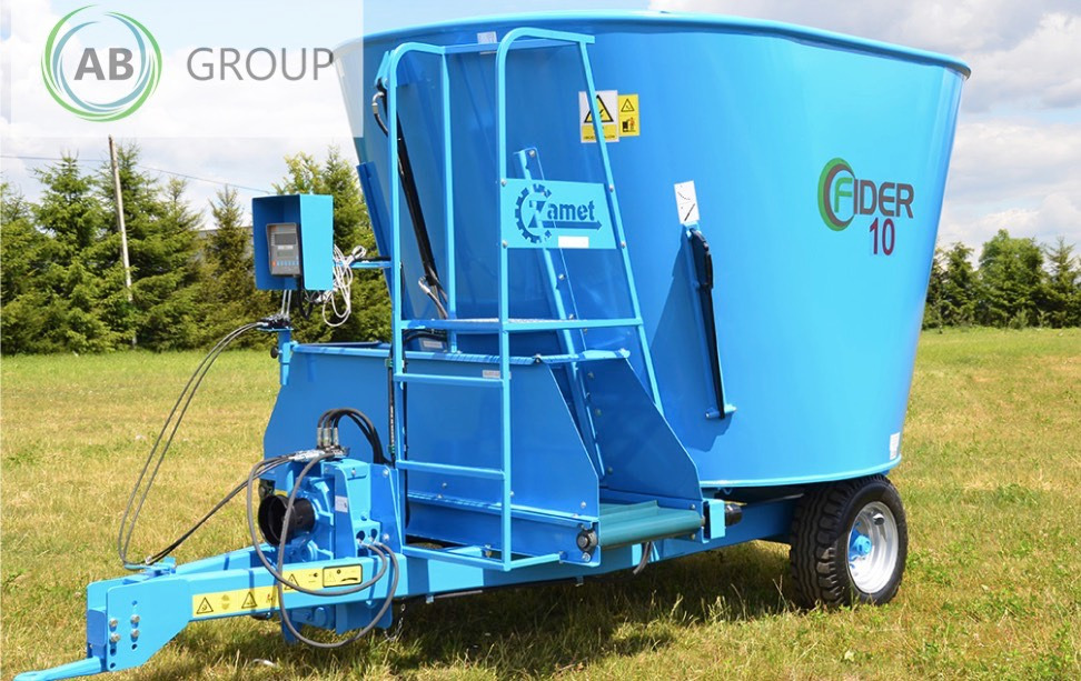 Zamet feed wagon Fider 10 m3 - عربة خلط الأعلاف: صورة 1 Zamet feed wagon Fider 10 m3 - عربة خلط الأعلاف: صورة 1