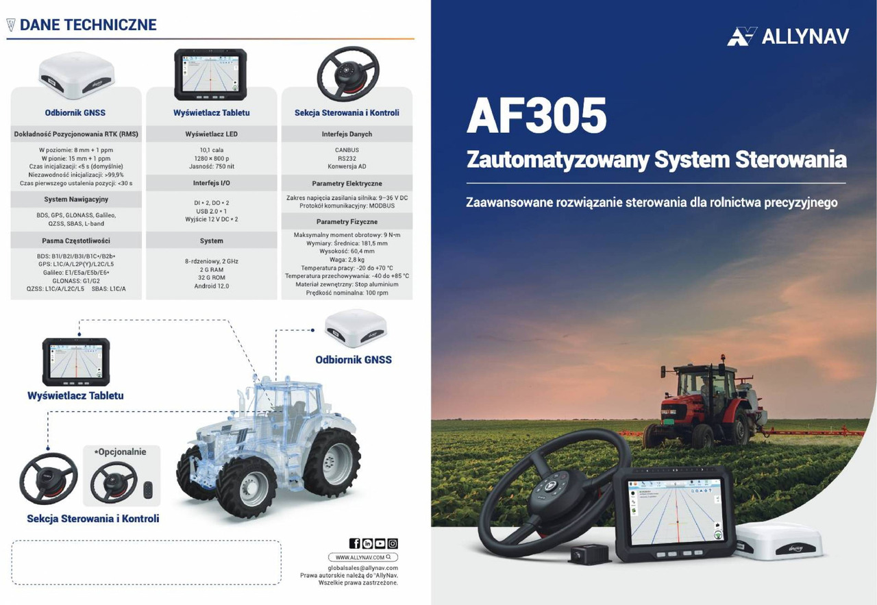 Zestaw sterowania siewnikiem Allynav - نظام ملاحة - الآلات الزراعية: صورة 3 Zestaw sterowania siewnikiem Allynav - نظام ملاحة - الآلات الزراعية: صورة 3