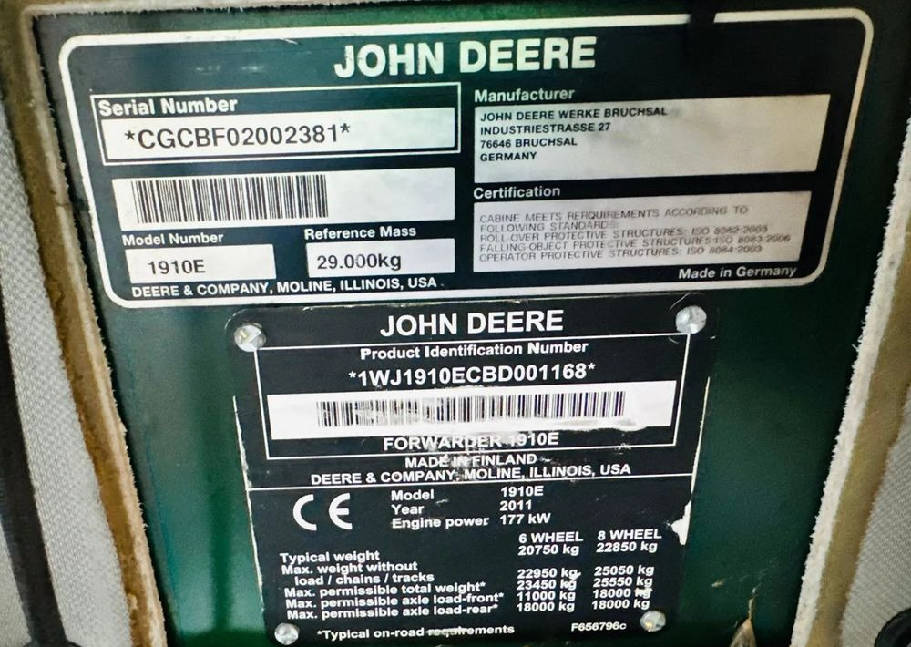 John Deere 1910E John Deere 1910E: صورة 19