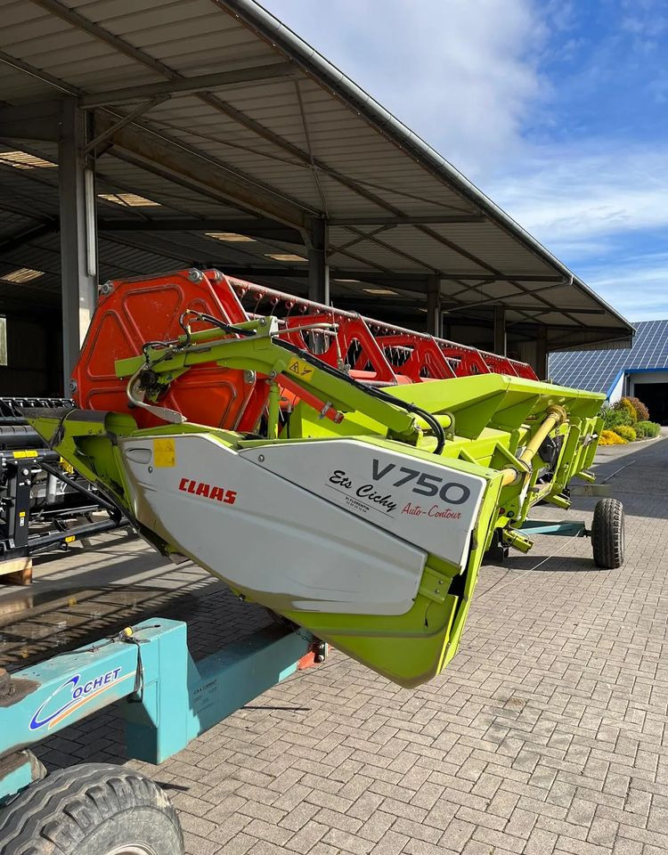 Claas Claas Vario 750 - حصادة برأس ملحق: صورة 1 Claas Claas Vario 750 - حصادة برأس ملحق: صورة 1