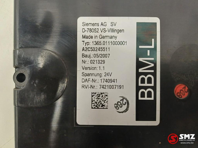 DAF Occ ECU BBM-L regeleenheid DAF - وحدة تحكم الكتروني - شاحنة: صورة 4 DAF Occ ECU BBM-L regeleenheid DAF - وحدة تحكم الكتروني - شاحنة: صورة 4
