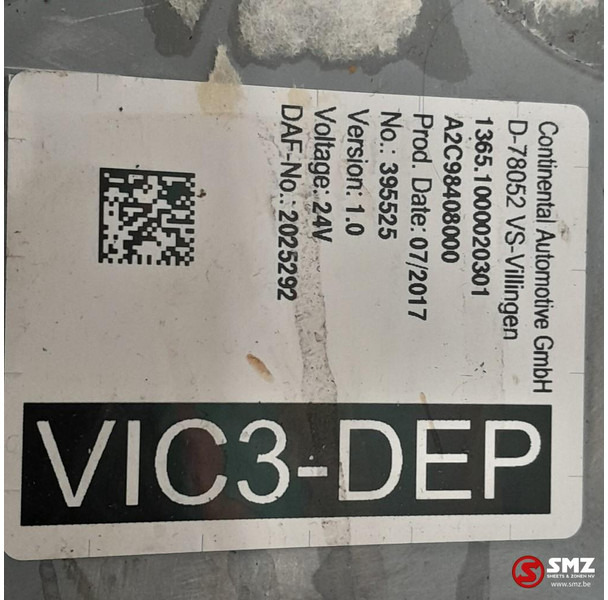 DAF Occ ECU VIC 3 regeleenheid DAF - وحدة تحكم الكتروني - شاحنة: صورة 5 DAF Occ ECU VIC 3 regeleenheid DAF - وحدة تحكم الكتروني - شاحنة: صورة 5