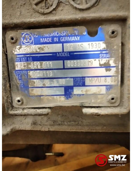 DAF Occ versnellingsbak Daf XF95 12AS1930TD - صندوق التروس - شاحنة: صورة 5 DAF Occ versnellingsbak Daf XF95 12AS1930TD - صندوق التروس - شاحنة: صورة 5