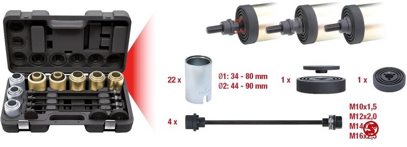 Diversen Druk en trekbussenset 29 dlg - زينة وكماليات السيارات: صورة 2 Diversen Druk en trekbussenset 29 dlg - زينة وكماليات السيارات: صورة 2