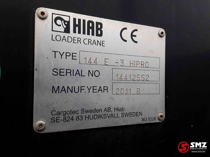 ذراع تطويل Hiab Occ Autolaadkraan Hiab 144 - 3 + radio: صورة 6