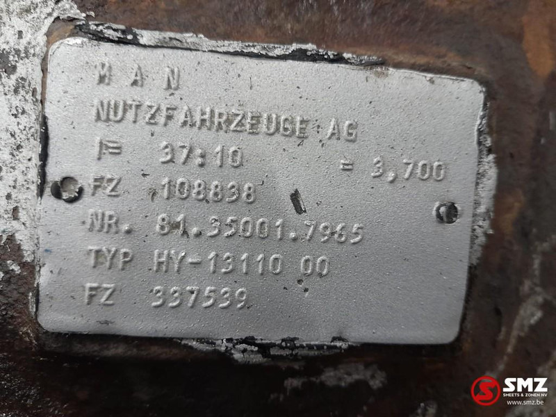 MAN Occ differentiëel HY-13110 00 MAN 3,700 - صندوق التروس التفاضلية - شاحنة: صورة 5 MAN Occ differentiëel HY-13110 00 MAN 3,700 - صندوق التروس التفاضلية - شاحنة: صورة 5