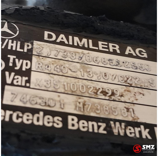 Mercedes-Benz Occ differentiëel i = 2,733 R440-13,0/C22,5 Merced - صندوق التروس التفاضلية - شاحنة: صورة 5 Mercedes-Benz Occ differentiëel i = 2,733 R440-13,0/C22,5 Merced - صندوق التروس التفاضلية - شاحنة: صورة 5