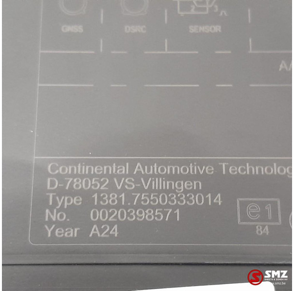 Mercedes-Benz Occ tachograaf Mercedes - النظام الكهربائي - شاحنة: صورة 5 Mercedes-Benz Occ tachograaf Mercedes - النظام الكهربائي - شاحنة: صورة 5