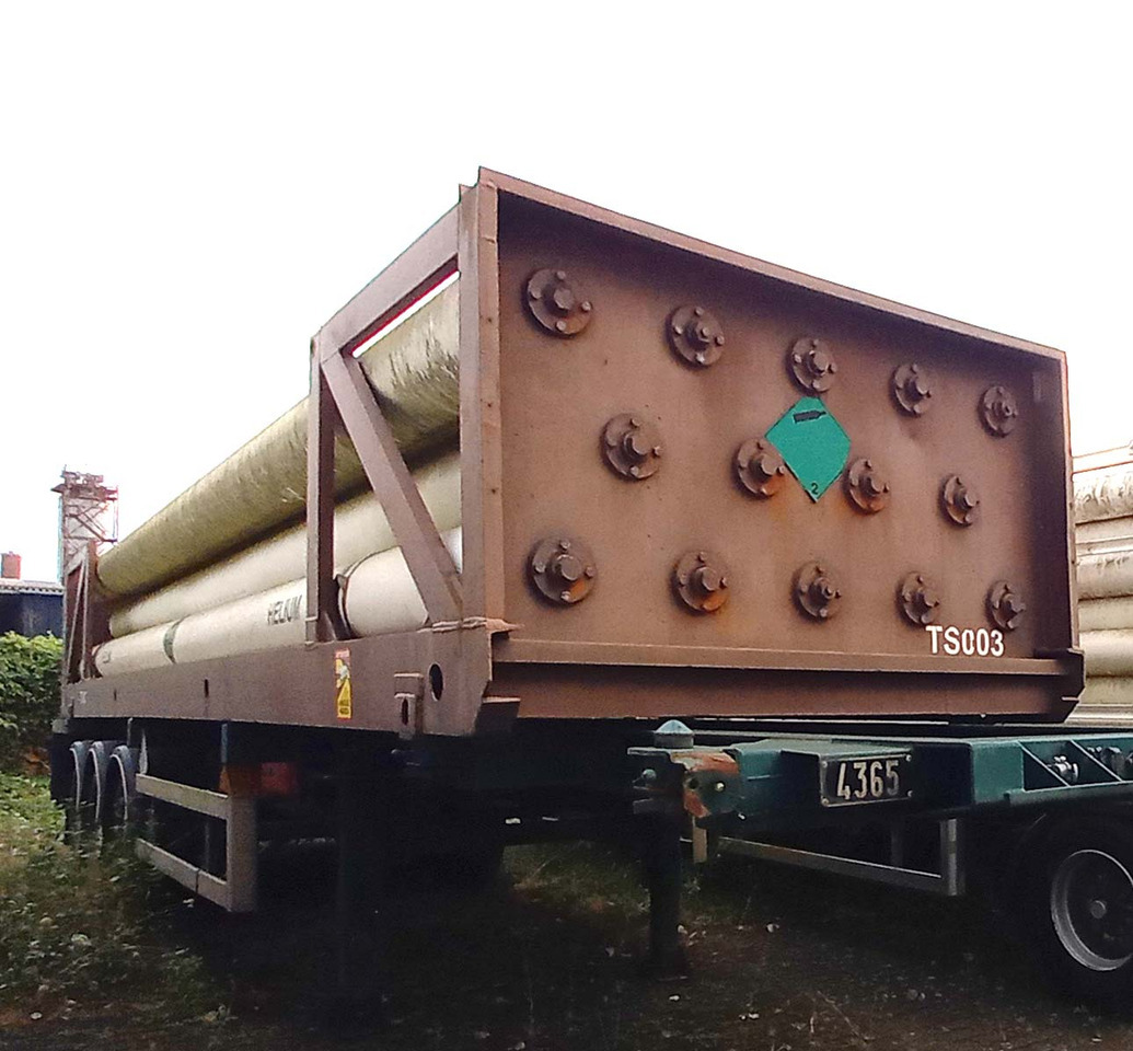 FRUEHAUF Gas, compressed helium, hydrogen, Wasserstoff, 196 bar - نصف مقطورة صهريج: صورة 1 FRUEHAUF Gas, compressed helium, hydrogen, Wasserstoff, 196 bar - نصف مقطورة صهريج: صورة 1