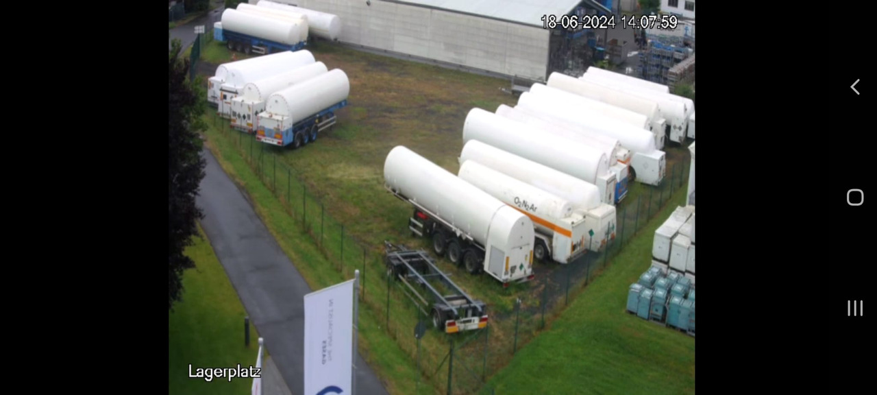 نصف مقطورة صهريج M1 Engineering LNG Methan Methane Gas Cryogenic: صورة 9