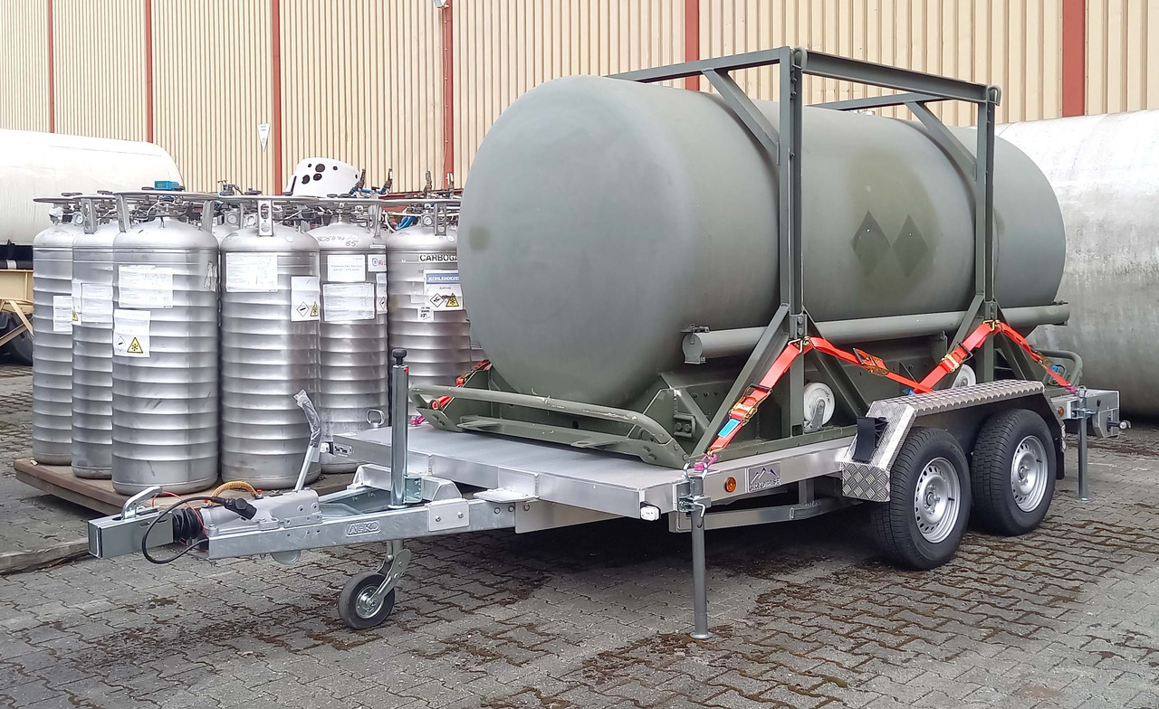 New Aurepa ADR Trailer tank nitrogen, oxygen, argon, gas, cryogenics CRYOBASE tanker - مقطورة صهريج: صورة 1 New Aurepa ADR Trailer tank nitrogen, oxygen, argon, gas, cryogenics CRYOBASE tanker - مقطورة صهريج: صورة 1