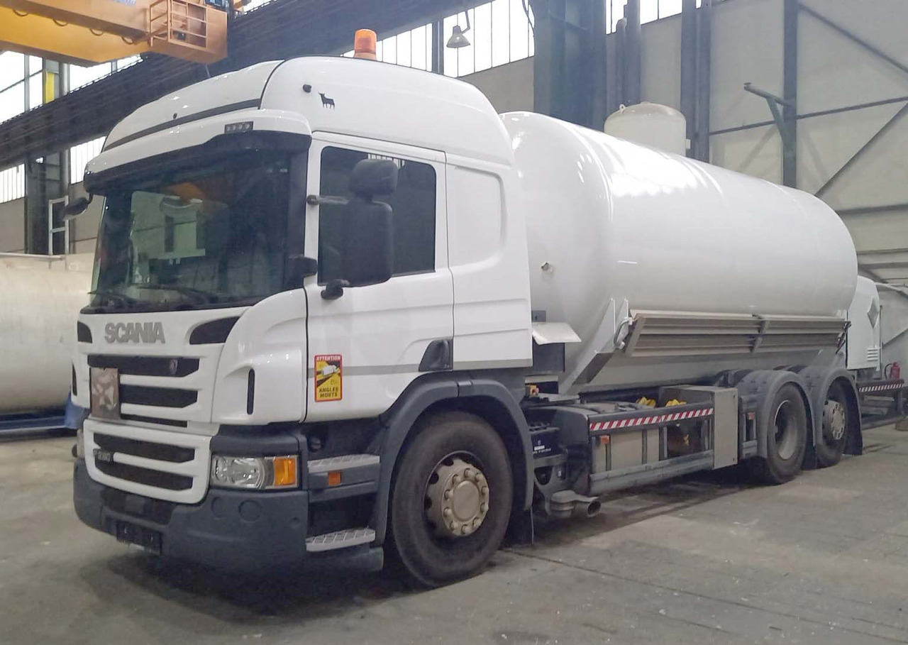 SCANIA Gas tank truck Orca cryogenic used for nitrogen and argon - شاحنة صهريج: صورة 3 SCANIA Gas tank truck Orca cryogenic used for nitrogen and argon - شاحنة صهريج: صورة 3