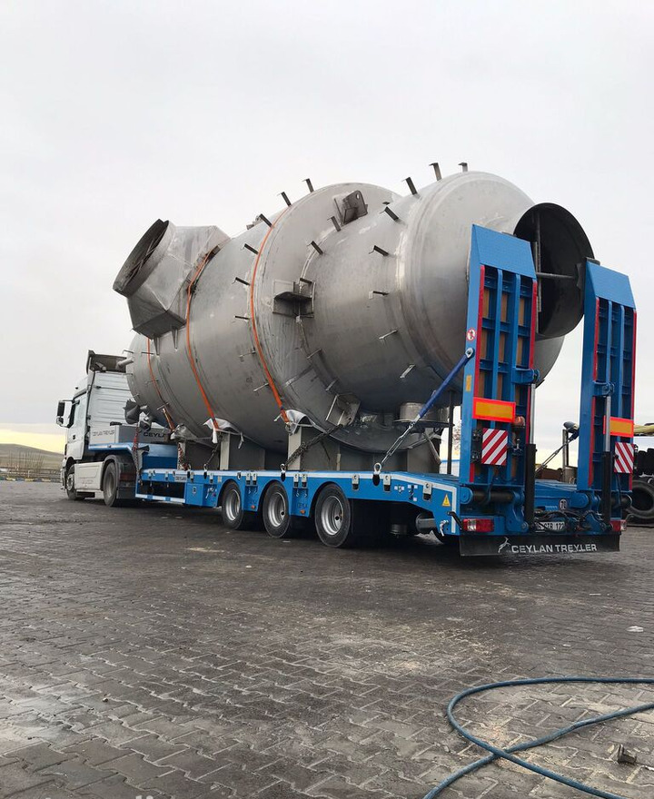 CEYLAN 3 AXLES STANDART & EXTENDABLE LOWBED - عربة منخفضة مسطحة نصف مقطورة: صورة 4 CEYLAN 3 AXLES STANDART & EXTENDABLE LOWBED - عربة منخفضة مسطحة نصف مقطورة: صورة 4