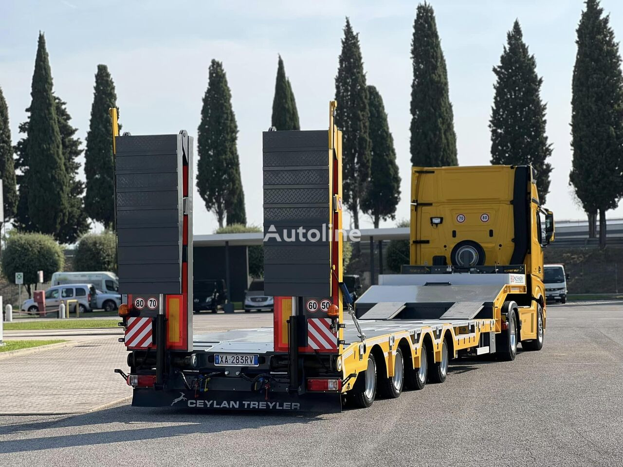CEYLAN 4 AXLES STANDART & EXTENDABLE LOWBED - عربة منخفضة مسطحة نصف مقطورة: صورة 2 CEYLAN 4 AXLES STANDART & EXTENDABLE LOWBED - عربة منخفضة مسطحة نصف مقطورة: صورة 2