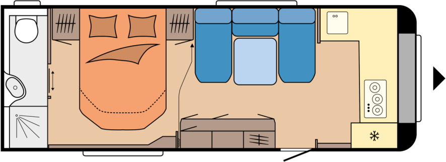 Hobby HOBBY MAXIA 660 WQM 2025 - كرفان سحب: صورة 1 Hobby HOBBY MAXIA 660 WQM 2025 - كرفان سحب: صورة 1