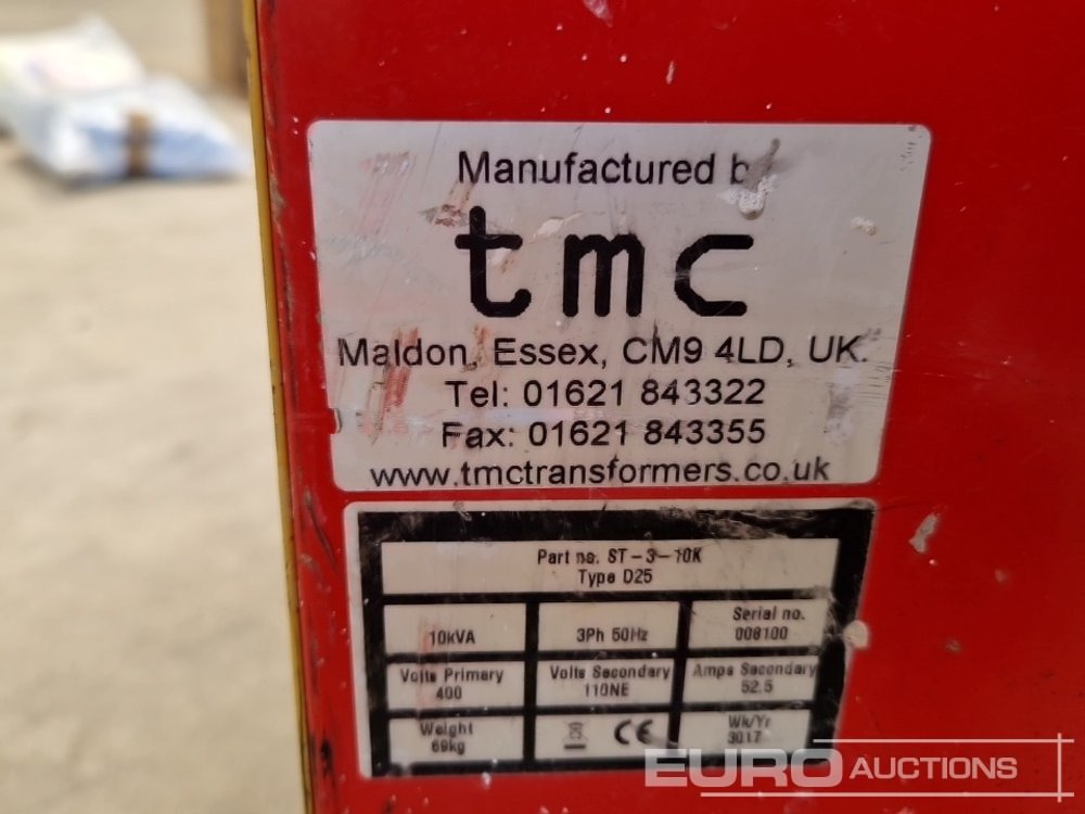 معدات البناء 10Kva Site Transformer: صورة 15
