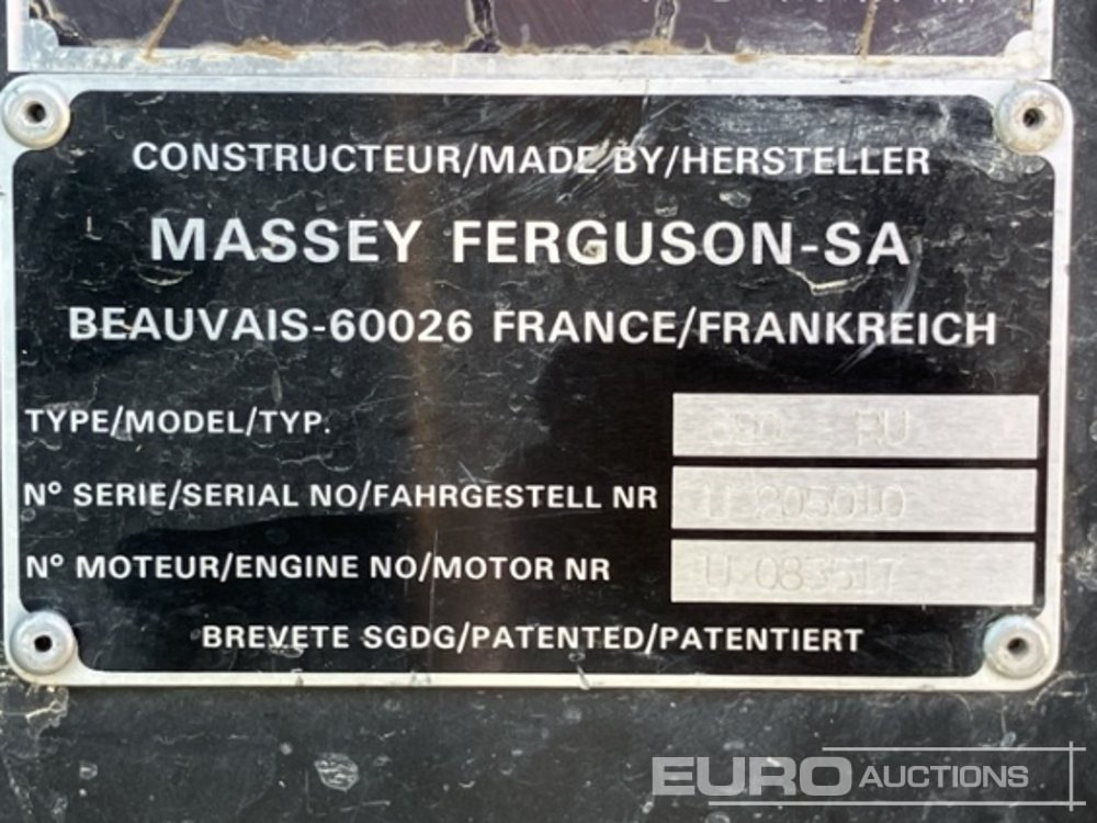 1989 Massey Ferguson 690 - جرار: صورة 5 1989 Massey Ferguson 690 - جرار: صورة 5