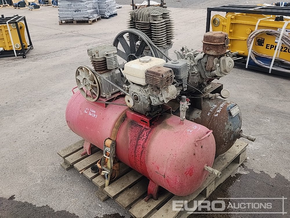 200 & 150 Litre Petrol Compressor, Honda Engine (Spares) (2 of) - الضاغط: صورة 4 200 & 150 Litre Petrol Compressor, Honda Engine (Spares) (2 of) - الضاغط: صورة 4