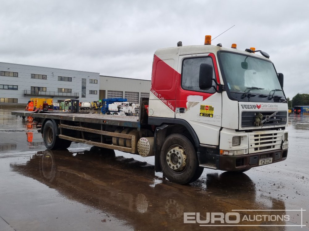 شاحنات مسطحة 2001 Volvo FM12: صورة 7