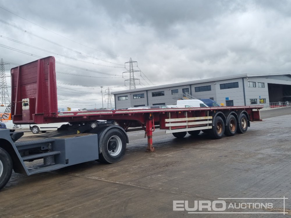 2002 General Trailers PJDSF3 - نصف مقطورة مسطحة: صورة 1 2002 General Trailers PJDSF3 - نصف مقطورة مسطحة: صورة 1