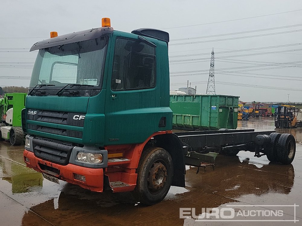 2005 DAF CF65.220 - شاحنة هيكل كابينة: صورة 1 2005 DAF CF65.220 - شاحنة هيكل كابينة: صورة 1