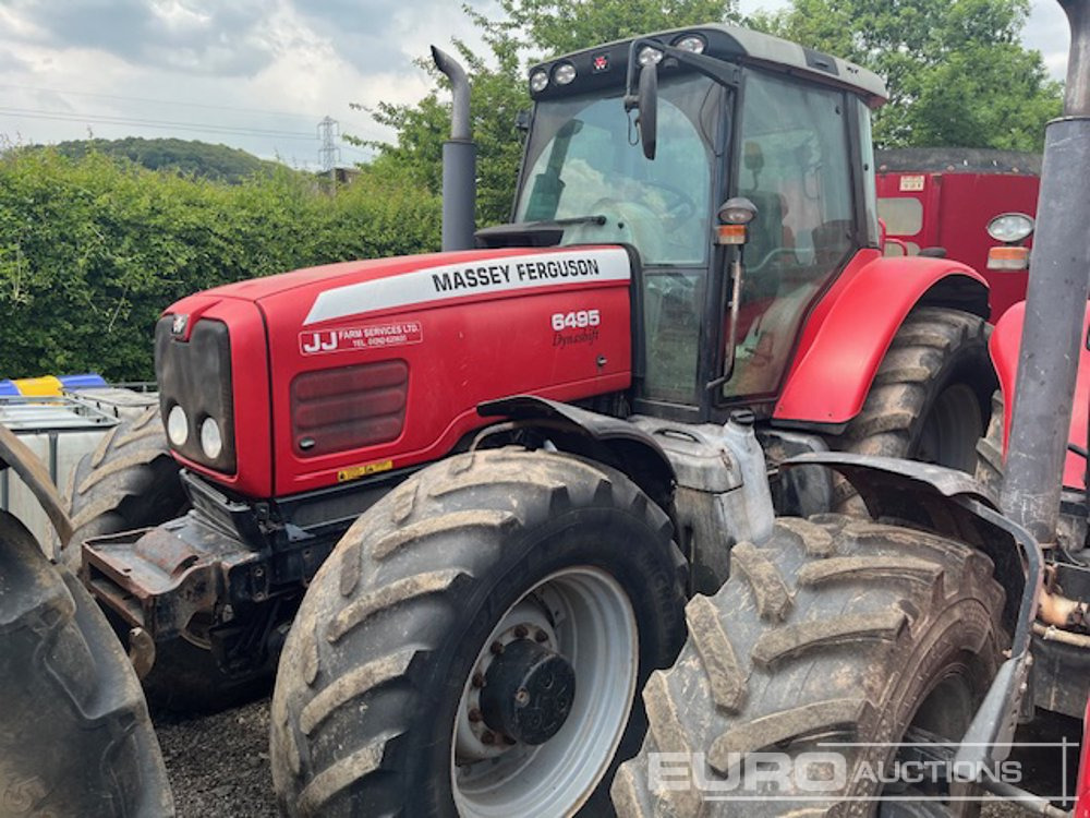 2005 Massey Ferguson 6495 - جرار: صورة 1 2005 Massey Ferguson 6495 - جرار: صورة 1