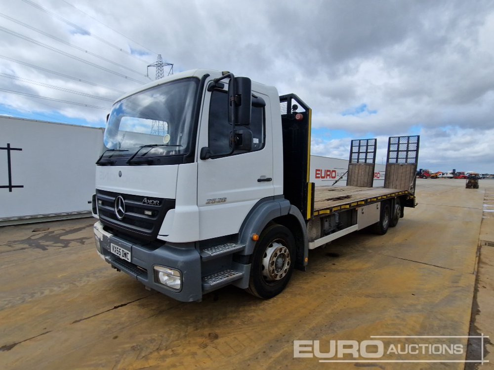 2005 Mercedes Axor 2528 - شاحنات مسطحة: صورة 1 2005 Mercedes Axor 2528 - شاحنات مسطحة: صورة 1