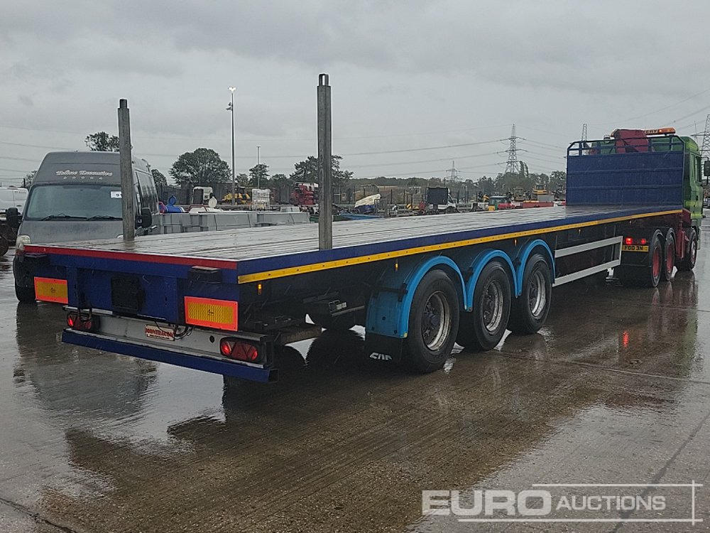 2005 Montracon Tri Axle Flatbed Trailer - نصف مقطورة مسطحة: صورة 5 2005 Montracon Tri Axle Flatbed Trailer - نصف مقطورة مسطحة: صورة 5