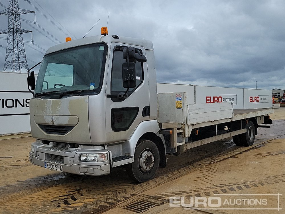 2005 Renault 4x2 Flatbed Lorry, Manual Gearbox (Reg. Docs. Available) - شاحنات مسطحة: صورة 1 2005 Renault 4x2 Flatbed Lorry, Manual Gearbox (Reg. Docs. Available) - شاحنات مسطحة: صورة 1