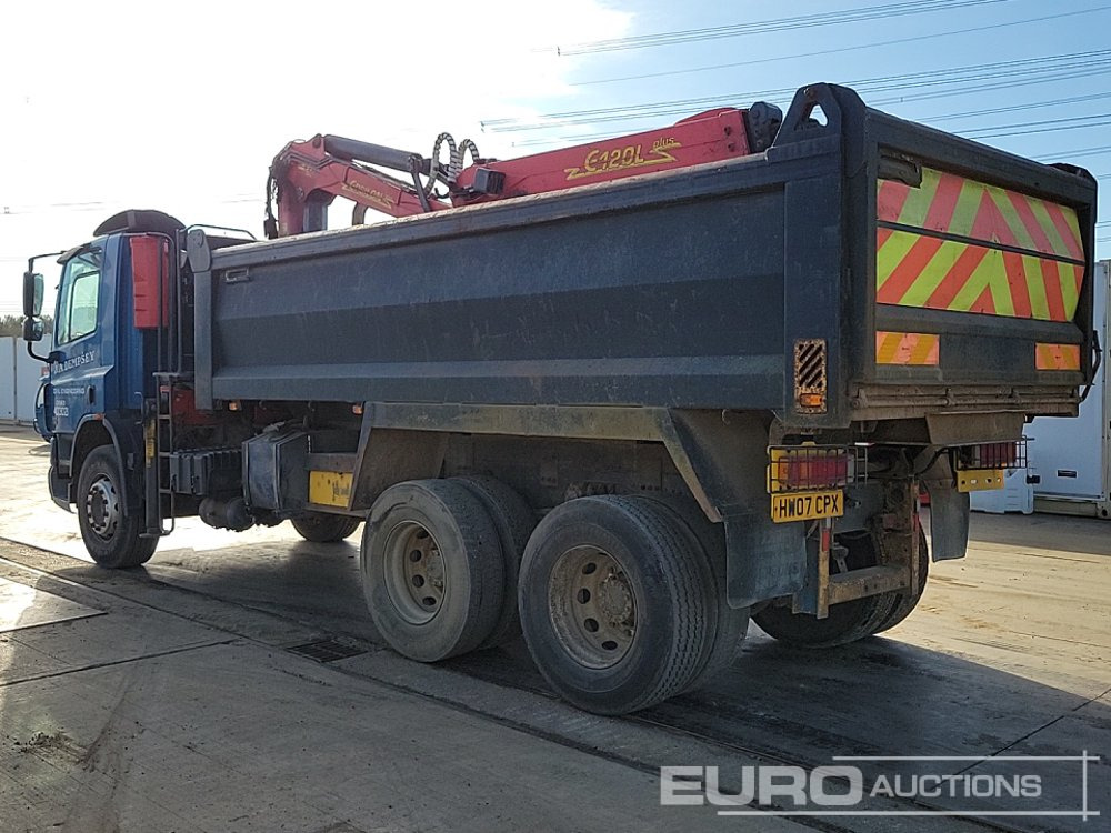 2007 DAF CF75 310 - شاحنة قلاب, شاحنة كرين: صورة 3 2007 DAF CF75 310 - شاحنة قلاب, شاحنة كرين: صورة 3
